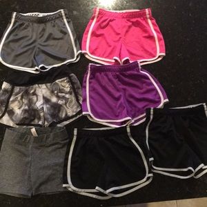 Lot of size 6 Justice shorts